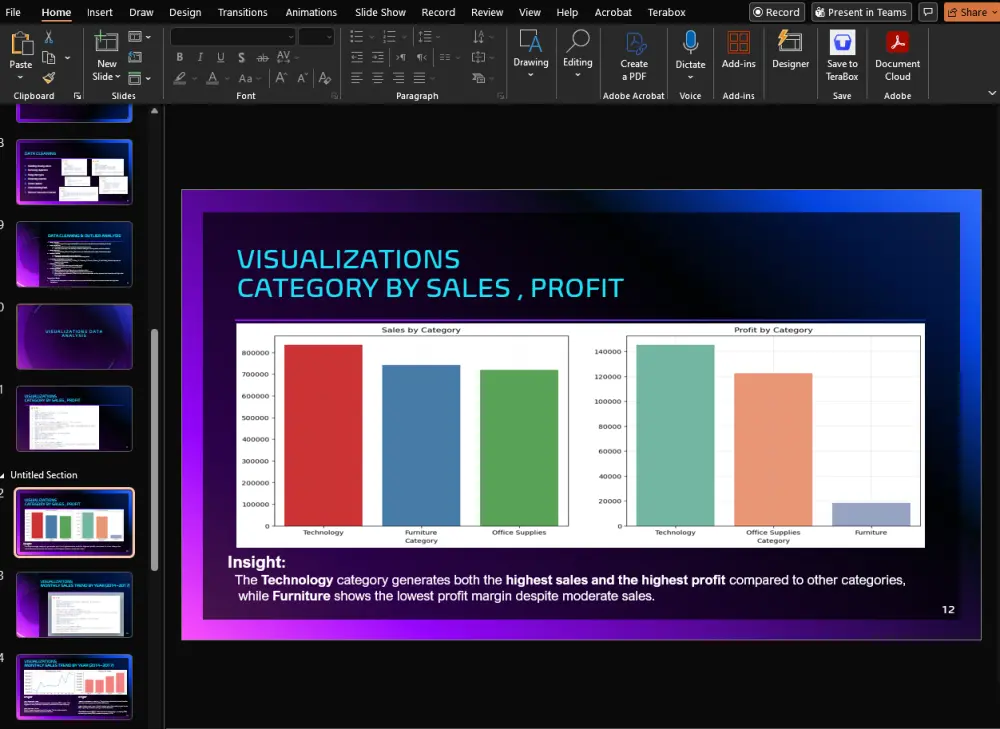 تحويل بياناتك إلى تقارير احترافية PDF أو PowerPoint جاهزة للعرض