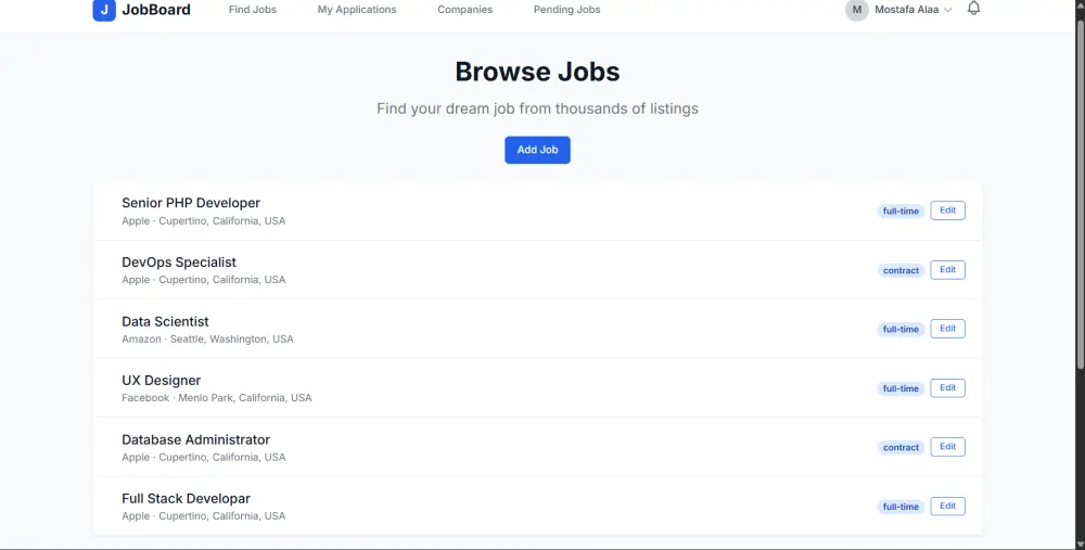 تصميم و برمجة واجهات خلفية APIs احترافية باستخدام Laravel