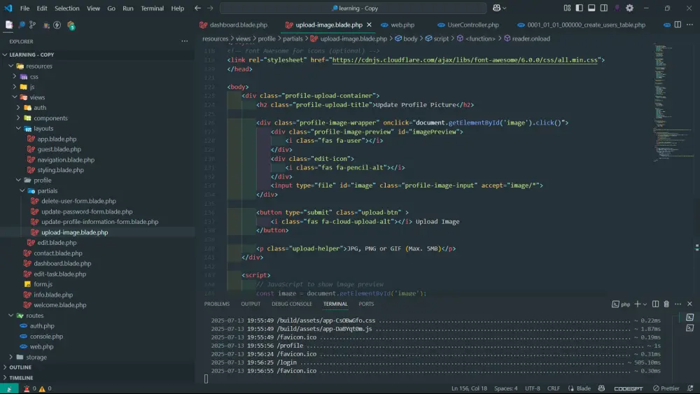 فحص (Audit) وإصلاح الأخطاء البرمجية في مشاريع PHP Laravel