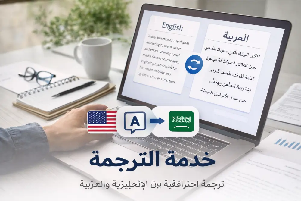 ترجمة دقيقة 1000 كلمة من الإنجليزية إلى العربية والعكس