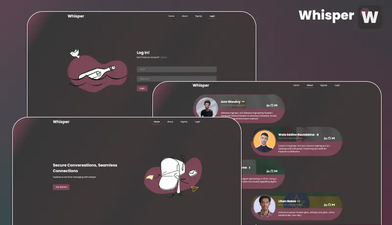 صفحة هبوط مكونة من 5 اقسام