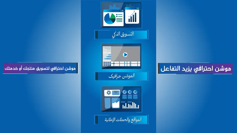 تصميم فيديو موشن جرافيك احترافي لتسويق منتجك أو خدمتك