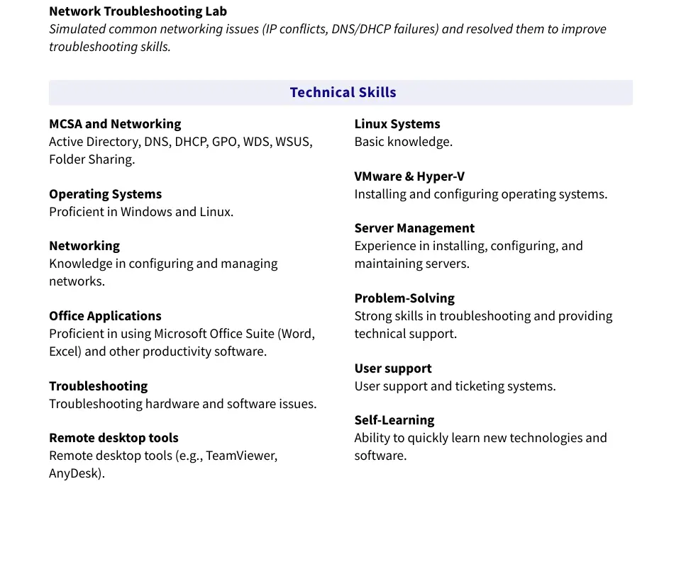 تصميم سيرة ذاتية احترافية CV و Resume بشكل عصري وجذاب لضمان قبولك في الوظائف