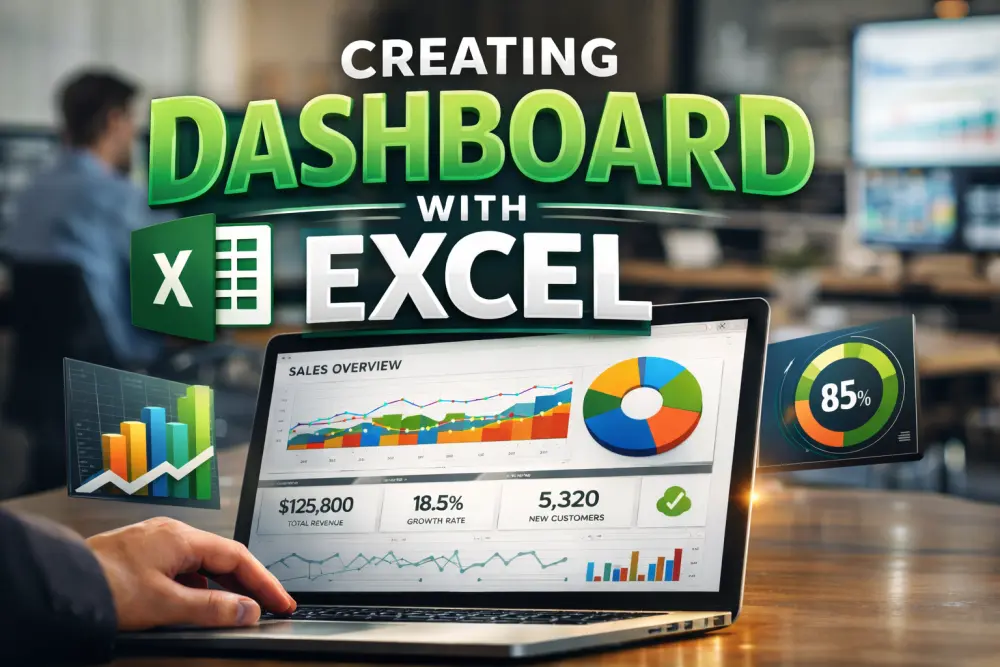 تحليل بياناتك وإنشاء Dashboards تفاعلية باستخدام Excel