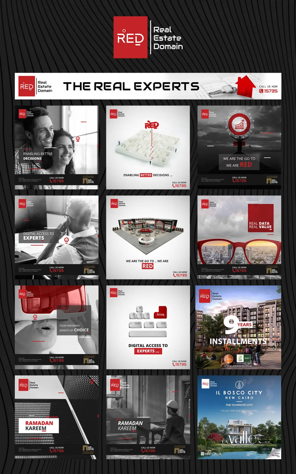 خدمة تصميم احترافي لمنشورات السوشيال ميديا (متوافق مع هويتك البصرية)