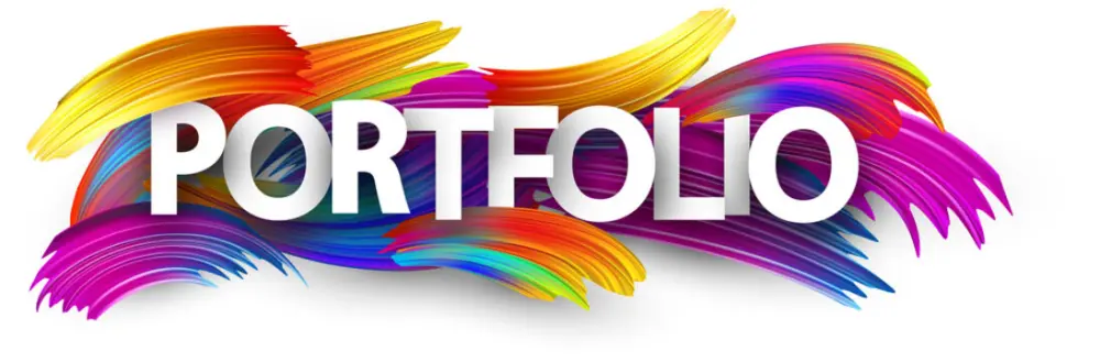 Professional portfolio design تصميم برتفوليو احترافي