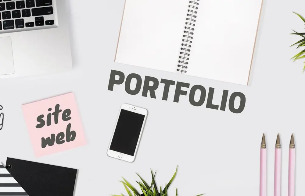 Professional portfolio design تصميم برتفوليو احترافي