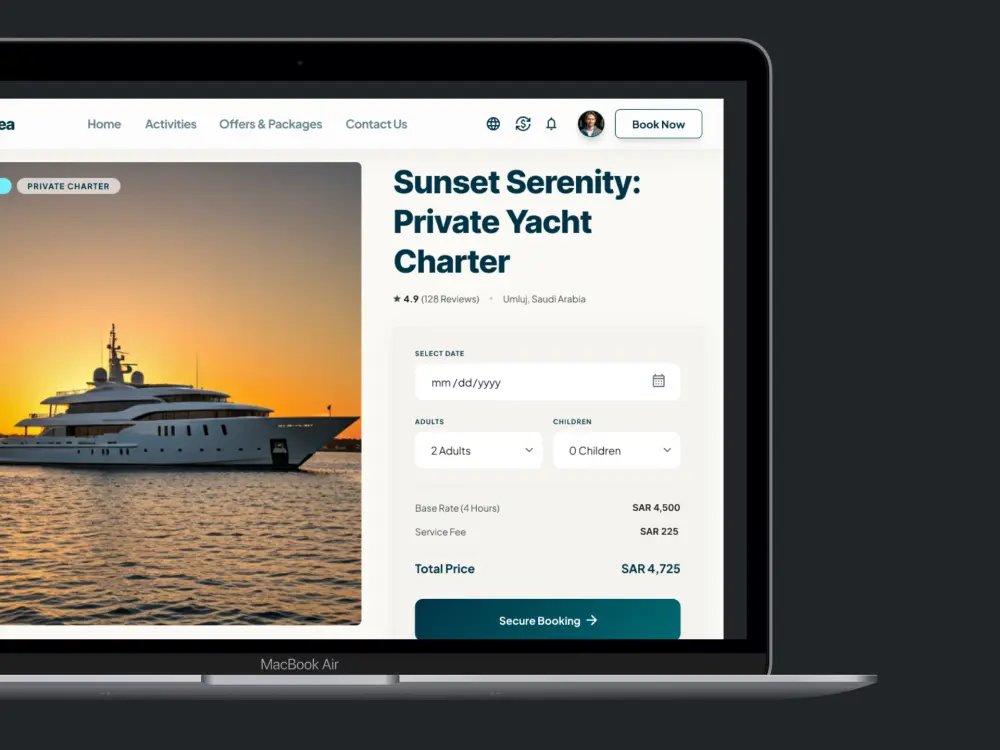 تصميم صفحات هبوط (Landing Pages) ومواقع إلكترونية عصرية.