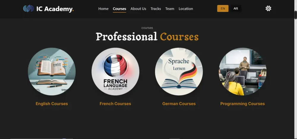 تصميم صفحة هبوط Landing page عصرية و جذابة