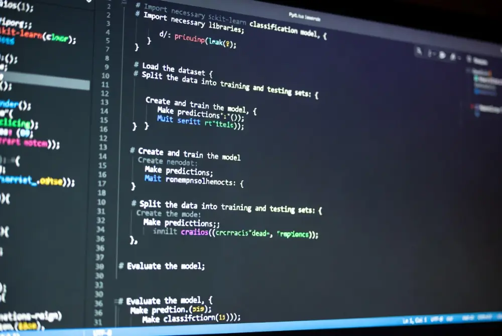أقوم ببناء نموذج Machine Learning لتصنيف البيانات باستخدام Python