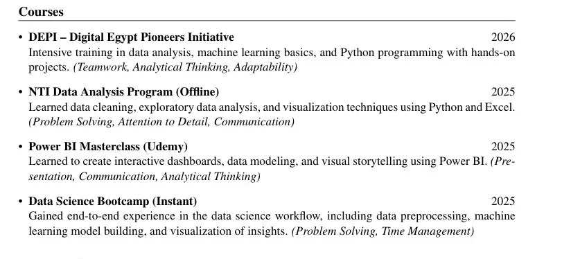 كتابة سيرة ذاتية CV بطريقة احترافية
