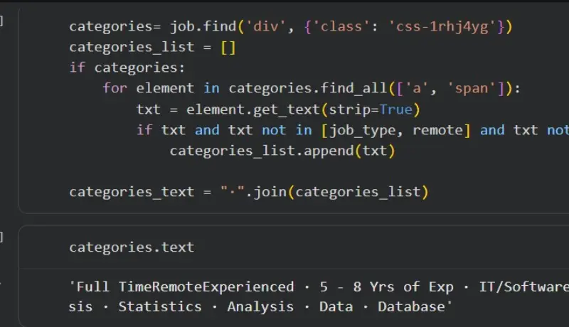 استخراج بيانات من مواقع web scraping