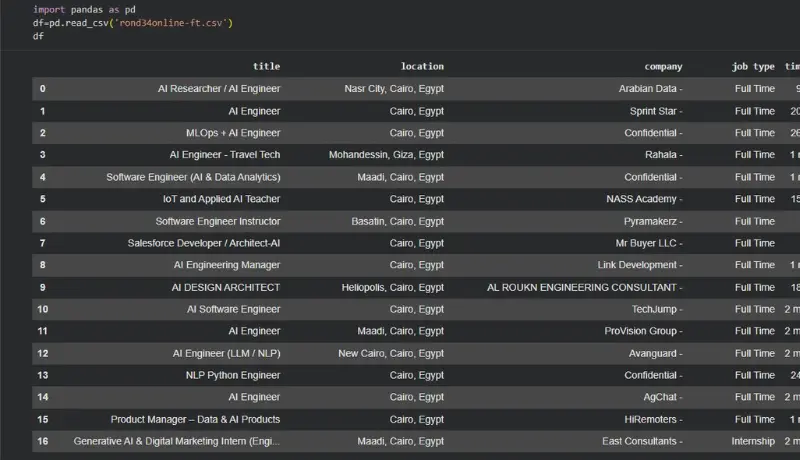 استخراج بيانات من مواقع web scraping