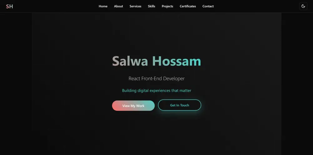 أقدم خدمة تصميم الواجهات الأمامية (Front-End) لمواقع الويب مع ضمان التوافق  مع جميع أحجام الشاشات.