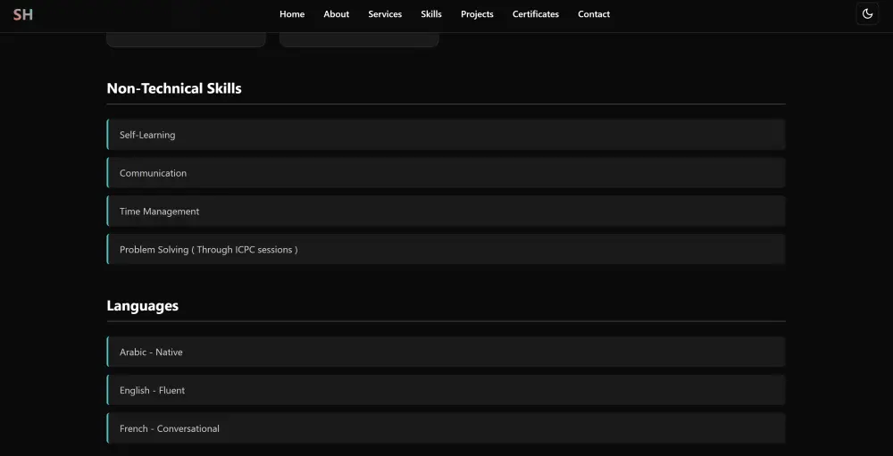 أقدم خدمة تصميم الواجهات الأمامية (Front-End) لمواقع الويب مع ضمان التوافق  مع جميع أحجام الشاشات.