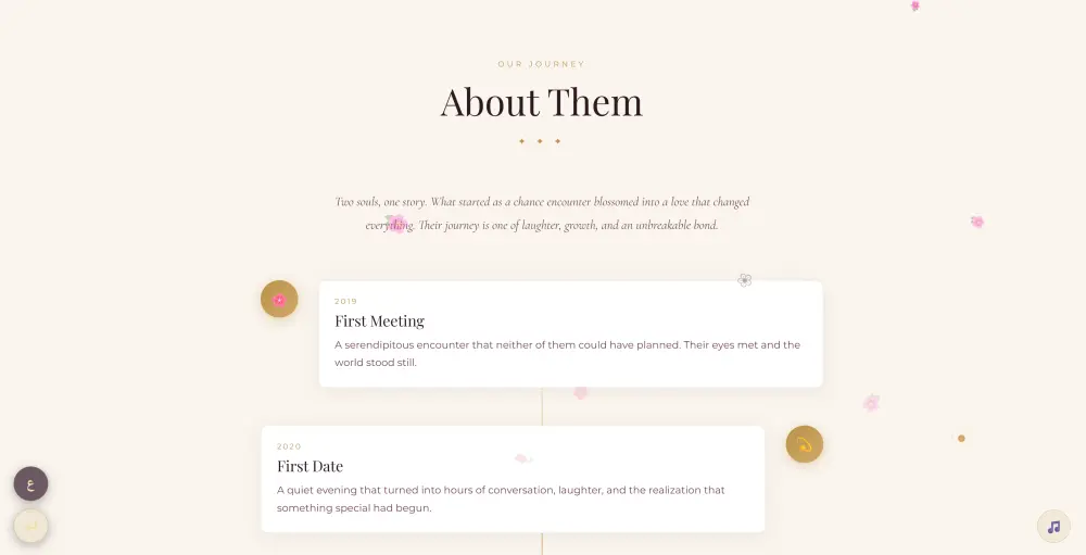 دعوة زفاف الإلكترونية (Wedding Invitation Website)