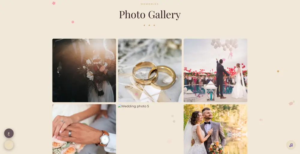 دعوة زفاف الإلكترونية (Wedding Invitation Website)