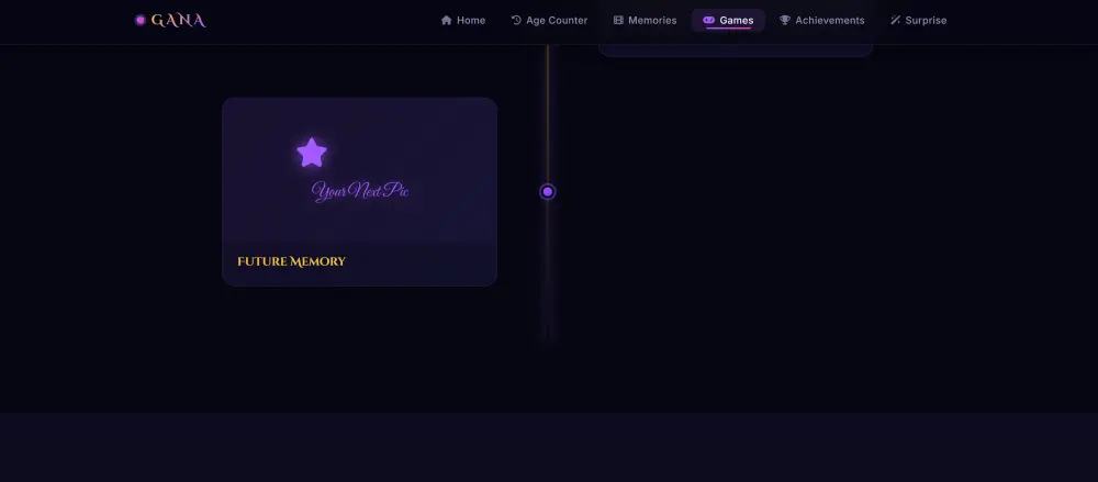 موقع عيد ميلاد تفاعلي واحترافي مع ألعاب وأنيميشن مميز  (A Birthday Web)