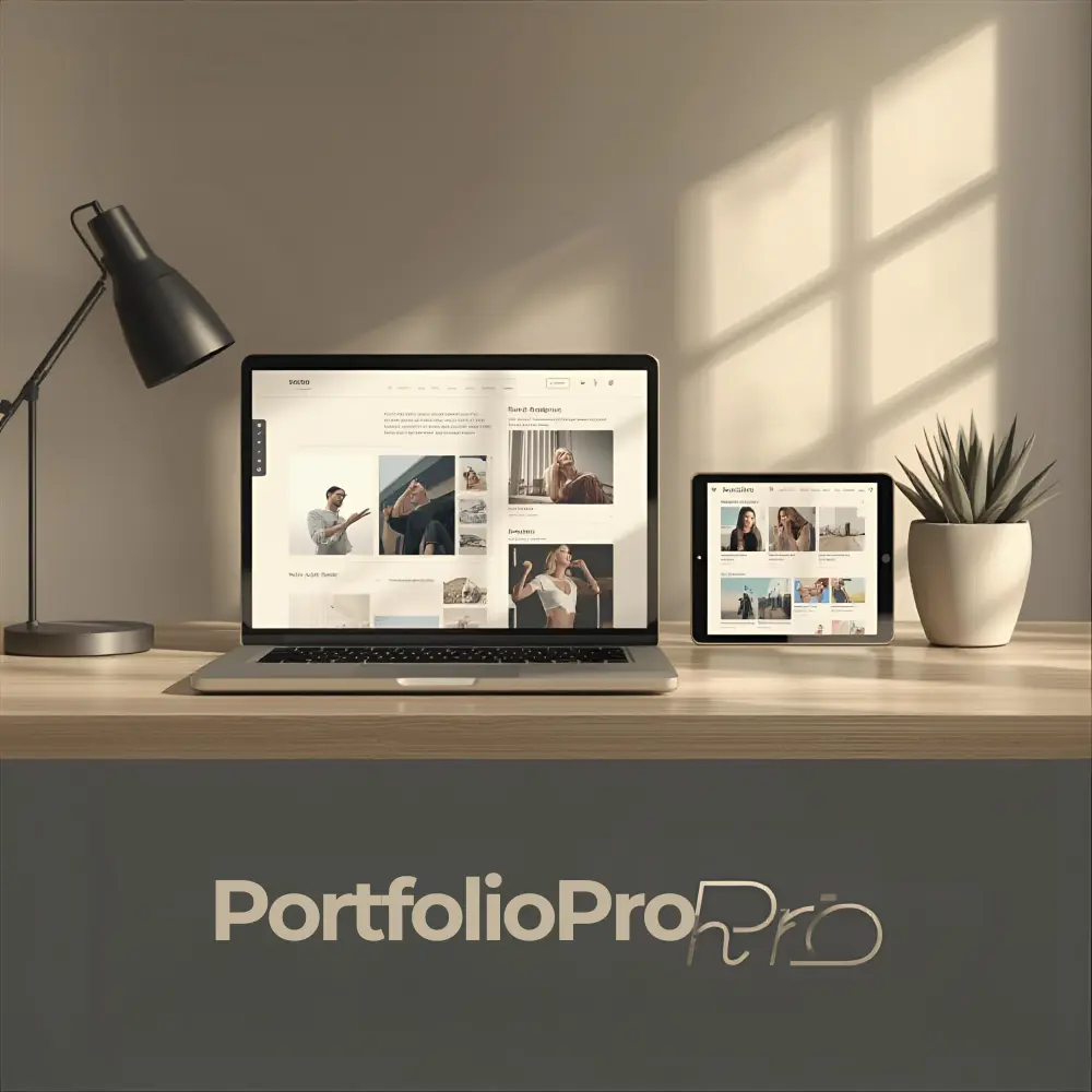 إنشاء Portfolio احترافي بصيغة PDF او موقع إلكتروني لعرض أعمالك بحترافية