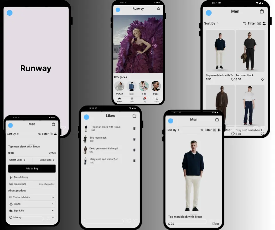 تحويل صفحة واحدة من Figma إلى Flutter UI مقابل 5 دولار. الخدمة تشمل الواجهة فقط بدون Backend أو وظائف برمجية.