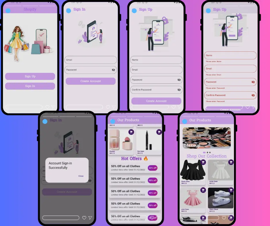 تحويل صفحة واحدة من Figma إلى Flutter UI مقابل 5 دولار. الخدمة تشمل الواجهة فقط بدون Backend أو وظائف برمجية.