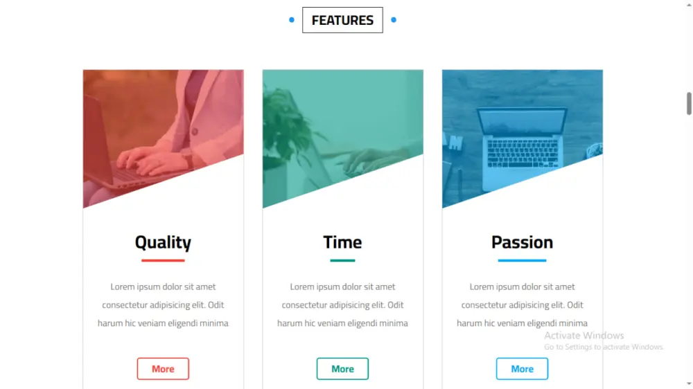 برمجة صفحة هبوط (Landing Page) سريعة باستخدام React و Tailwind CSS