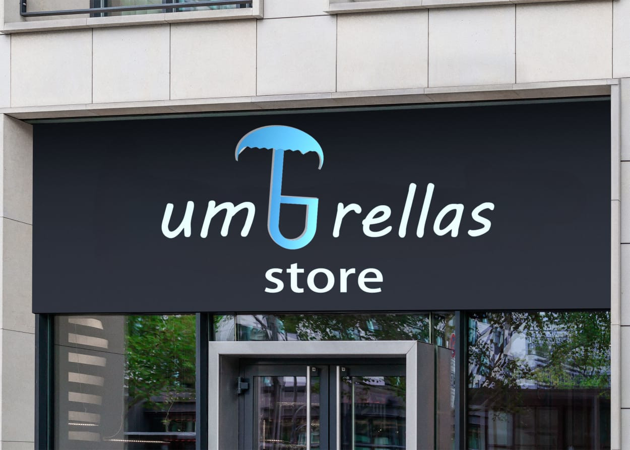 متجر وهمي لبيع شمسيات