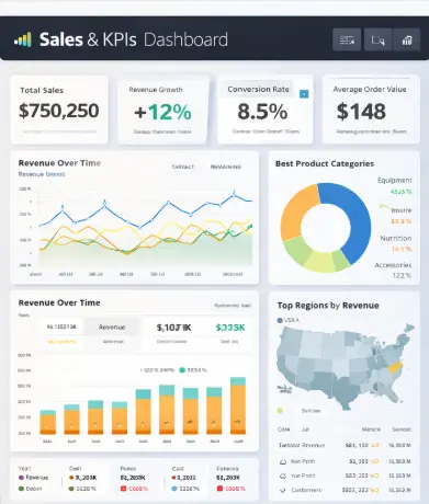 تحليل بيانات احترافي + Dashboard تفاعلية باستخدام Excel | SQL | Python | Power BI