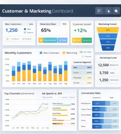 تحليل بيانات احترافي + Dashboard تفاعلية باستخدام Excel | SQL | Python | Power BI