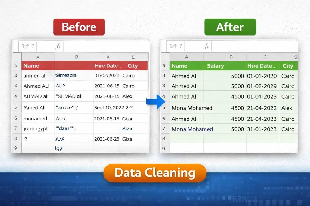تنظيف وتحويل وتحميل البيانات باستخدام Python و SQL (ETL Data Engineering)