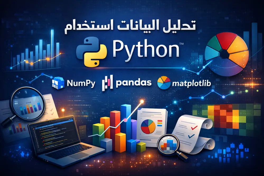 تحليل بيانات احترافي باستخدام Python (Pandas + Visualization + Insights)