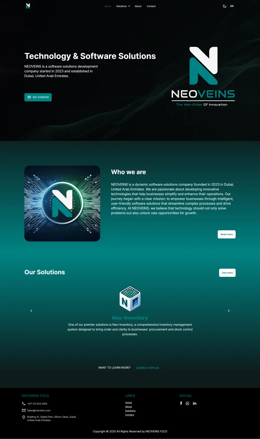 تطوير وبرمجة موقع صفحة هبوط Landing web page