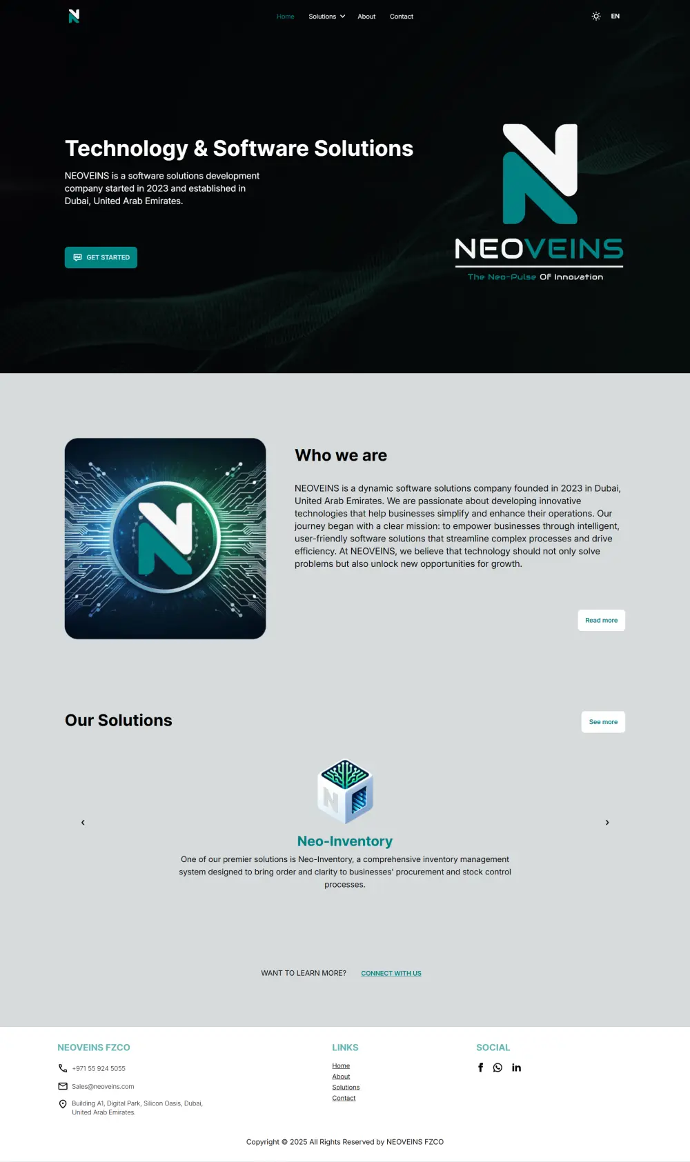 تطوير وبرمجة موقع صفحة هبوط Landing web page