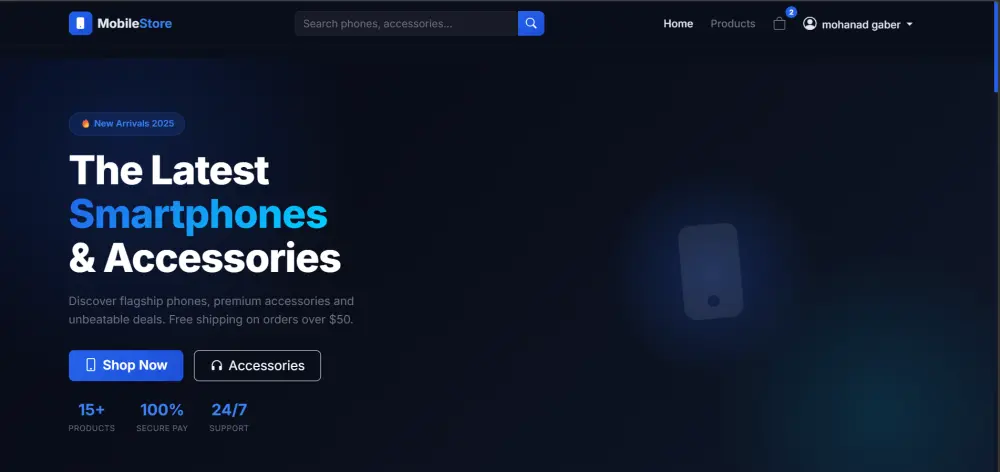 إنشاء موقع ويب احترافي وسريع الاستجابة