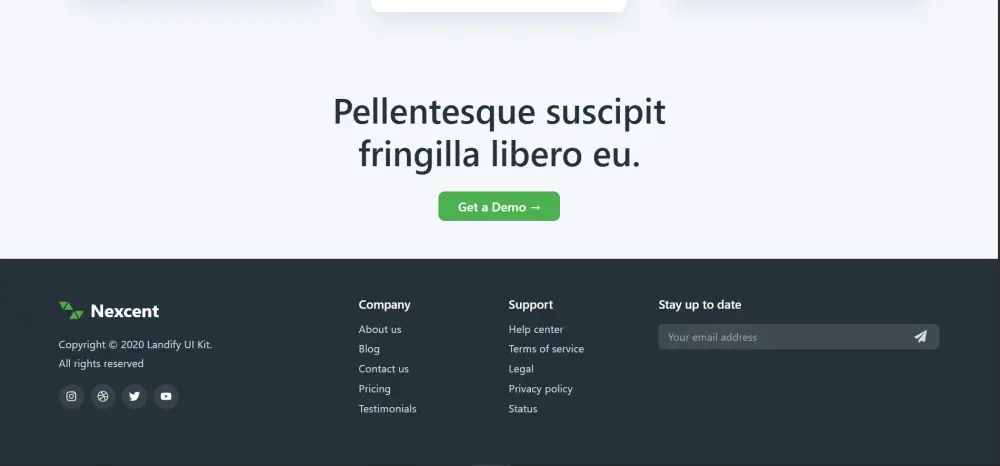 تصميم  صفحة هبوط احترافية متجاوبة وسريعة ( Landing Page )