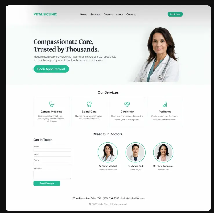 سأصمم لك صفحة هبوط (Landing Page) احترافية ومتجاوبة على جميع الأجهزة باستخدام HTML و CSS و JavaScript