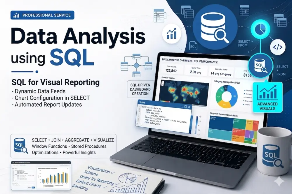 تنظيف، تنظيم، وتحليل البيانات باستخدام SQL