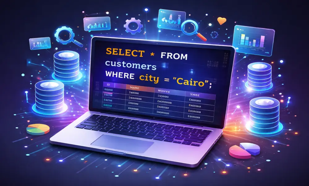 إدارة البيانات واستخراج المعلومات باستخدام SQL
