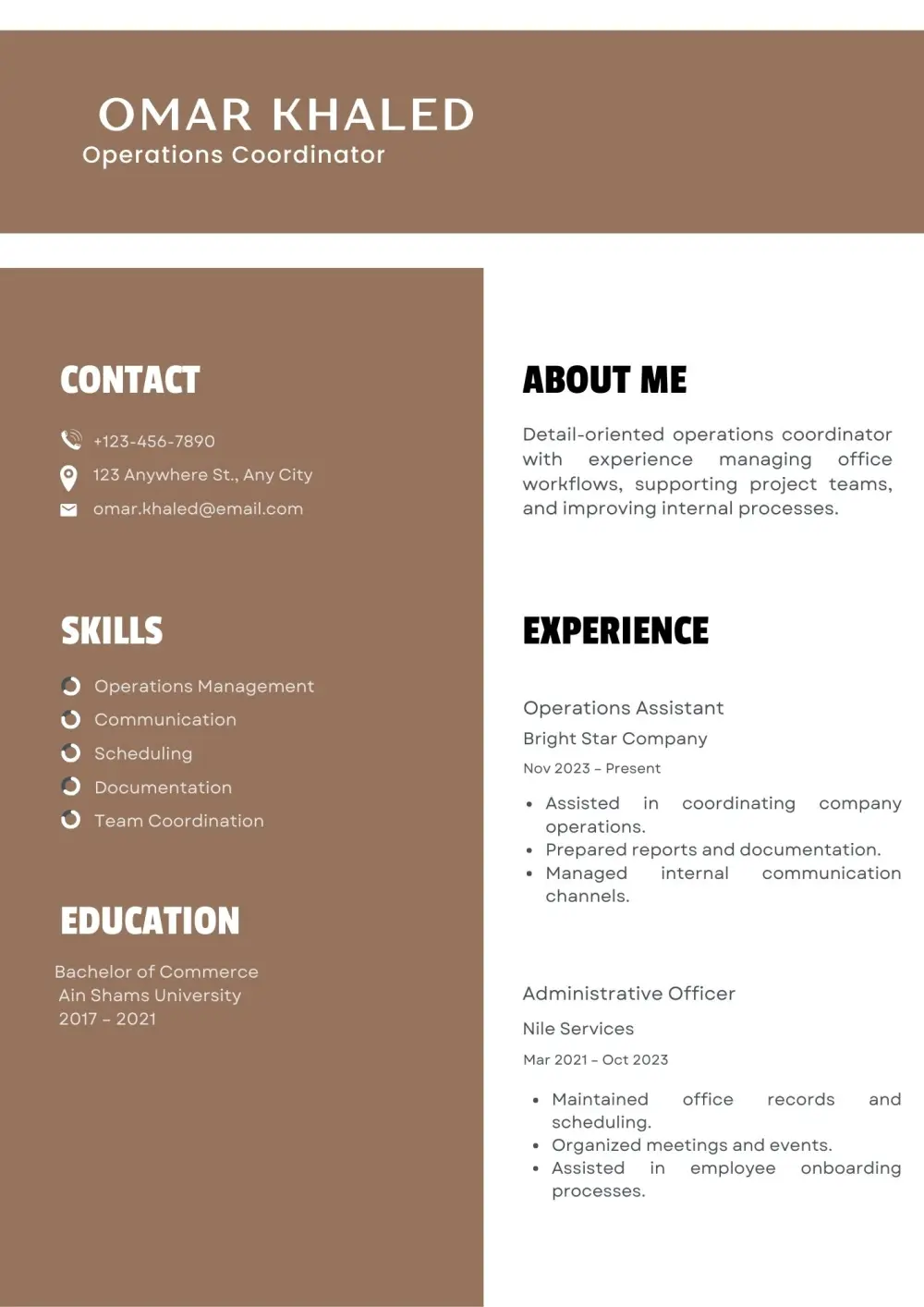 كتابة وتصميم سيرة ذاتية احترافية CV متوافقة مع ATS