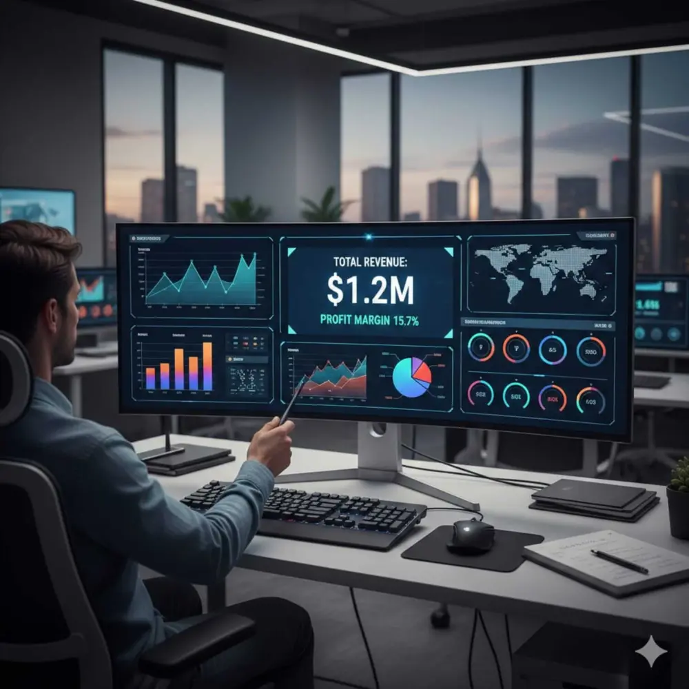 تنظيف و تحليل احترافي للبيانات مع تصميم Dashboard تفاعلية