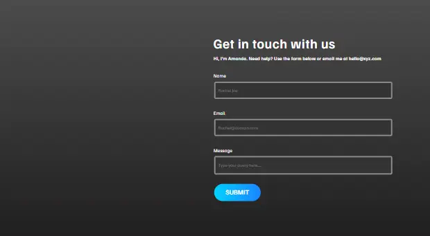 تصميم صفحة هبوط احترافية متجاوبة باستخدام HTML و CSS و JavaScript