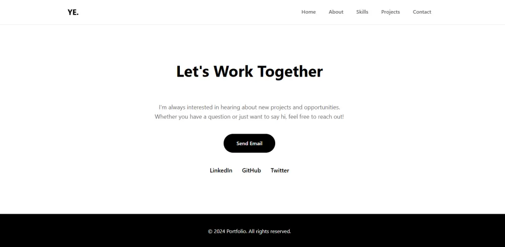 تصميم موقع بورتفوليو شخصي احترافي متجاوب باستخدام HTML و CSS و JavaScript