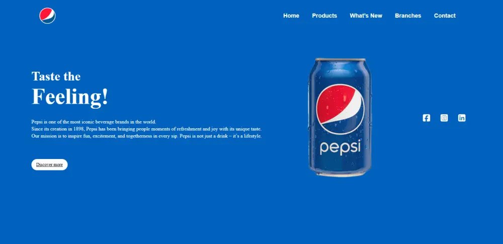 تصميم موقع تعريفي احترافي متجاوب لشركتك أو نشاطك باستخدام HTML و CSS