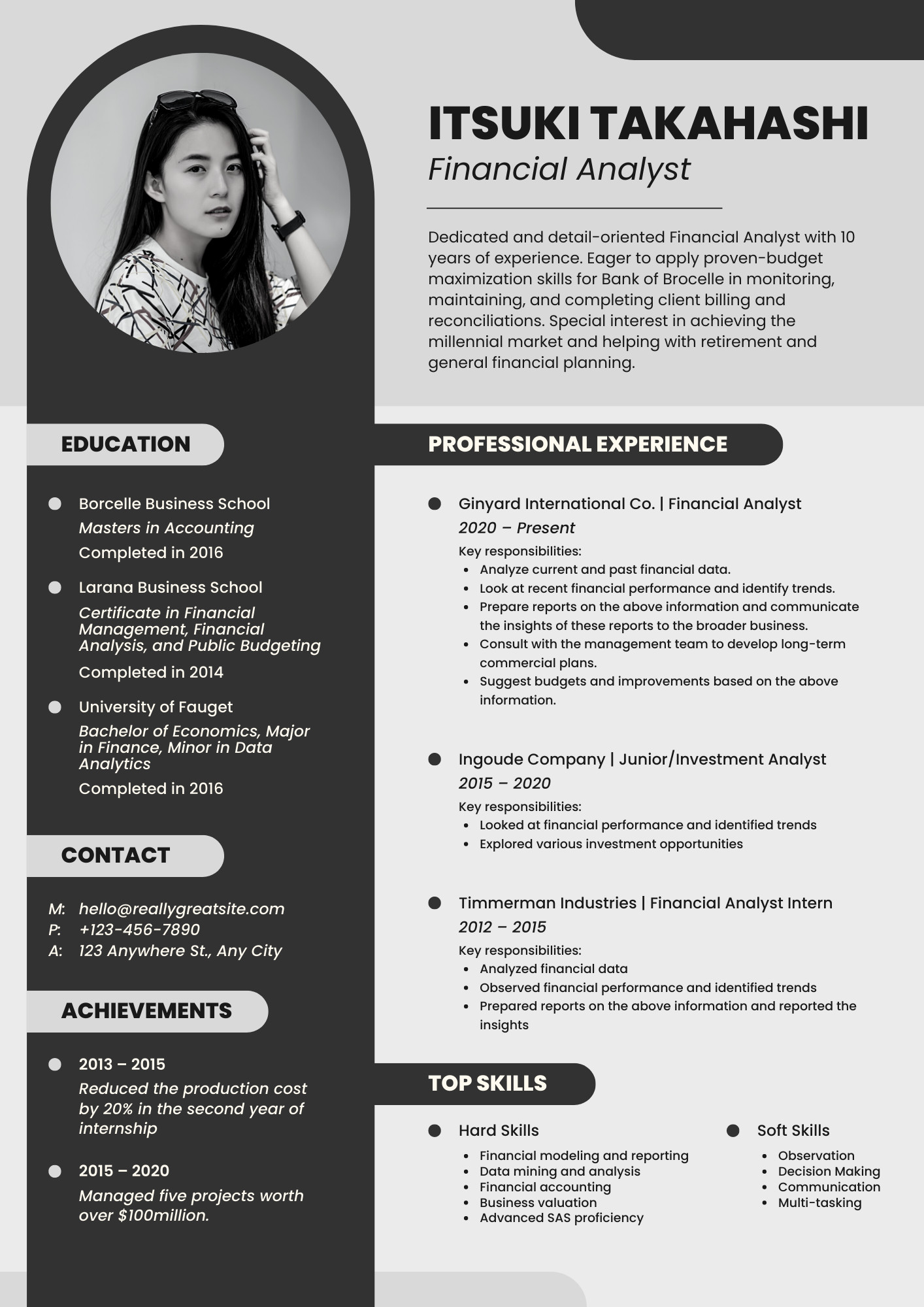 تصميم سيرة ذاتية cv  انفوجرافيك مميزة