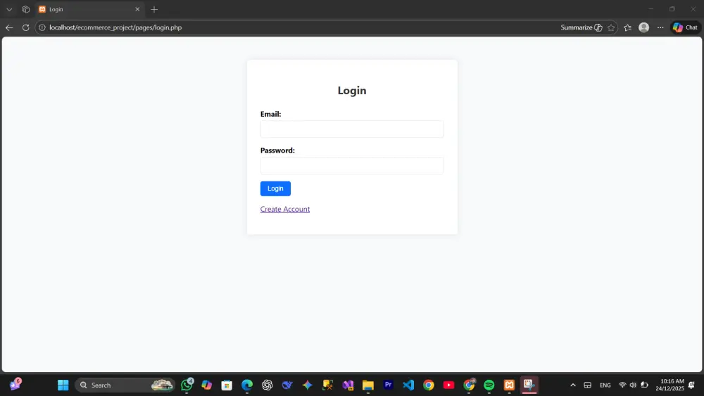 سأقوم ببرمجة متجر إلكتروني بسيط به لوحة تحكم مخصصة للتجار من الصفر باستخدام تقنيات PHP و MySQL، لتسهيل إدارة أعمالك وتجارتك عبر الإنترنت بكفاءة عالية.