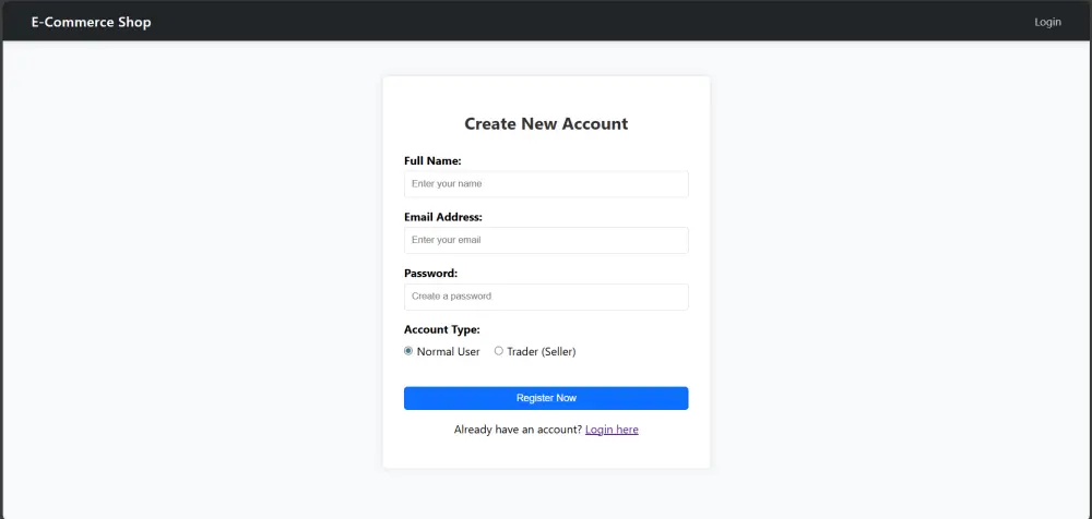 سأقوم ببرمجة متجر إلكتروني بسيط به لوحة تحكم مخصصة للتجار من الصفر باستخدام تقنيات PHP و MySQL، لتسهيل إدارة أعمالك وتجارتك عبر الإنترنت بكفاءة عالية.