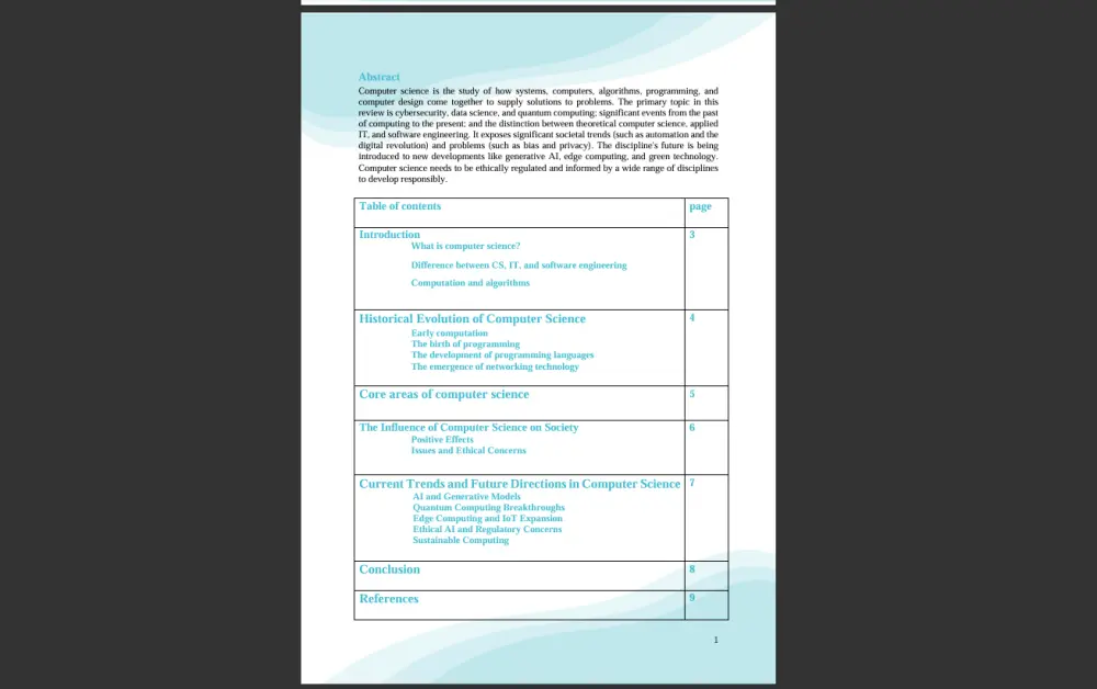 كتابة بحث علمي احترافي بصيغة PDF