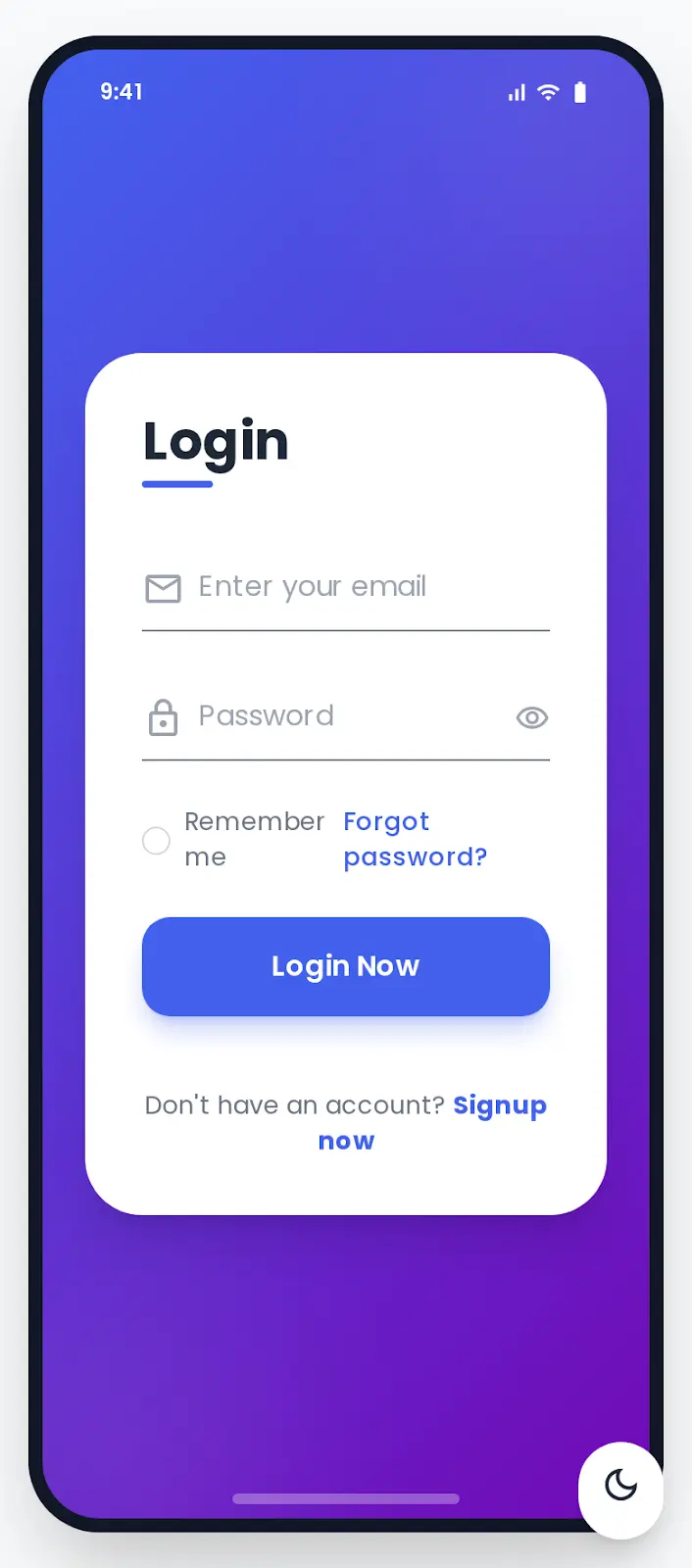إنشاء نظام Login & Signup احترافي لتطبيقات الأندرويد