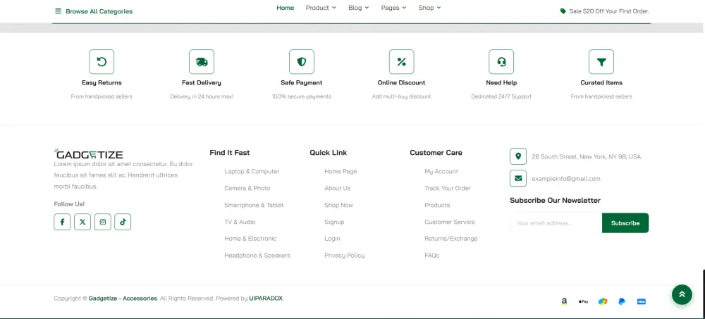 تحويل تصميمات Figma أو PSD إلى صفحة ويب متجاوبة (HTML/CSS)
