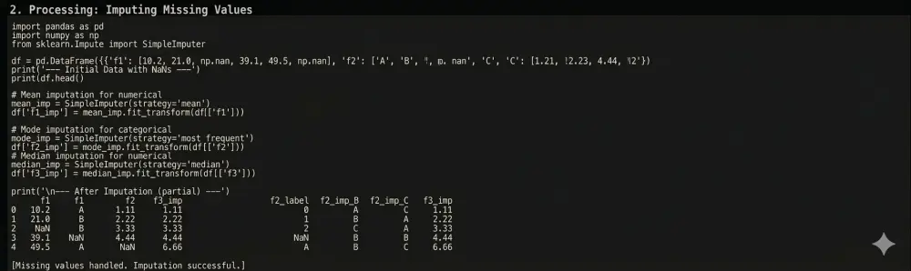 تنظيف وتجهيز البيانات وتحويلها لبيانات جاهزة للتحليل